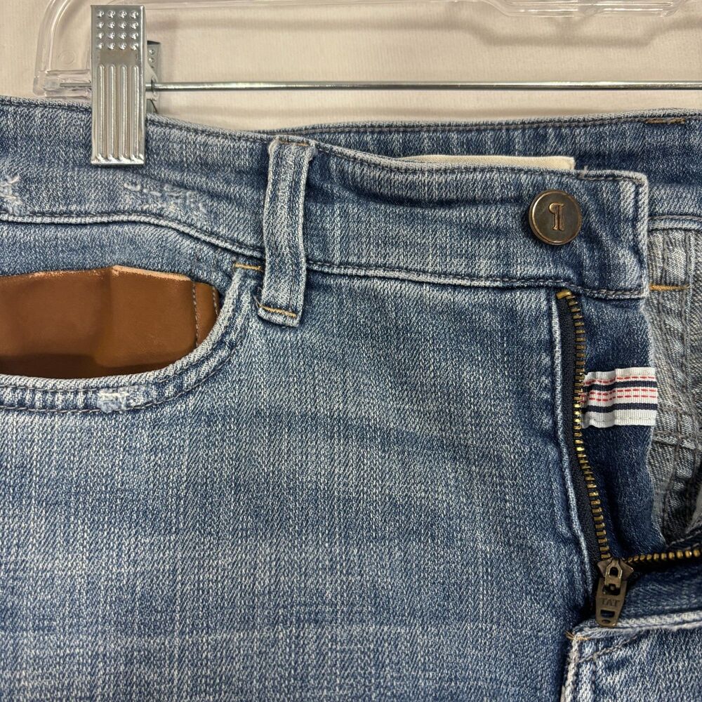 Pilcro & The Letterpress Hyphen Capri Jeans Size‎ 27 Upcycled Patchwork Festival - Picture 6 of 11